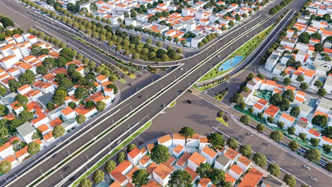 TPHCM tăng tốc xây cầu vượt 6 làn xe băng qua đại lộ Phạm Văn Đồng